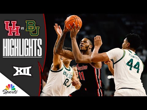 No. 7 Houston vs. Baylor | COLLEGE BASKETBALL HIGHLIGHTS | 1/10/26 | NBC Sports