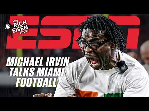 Michael Irvin details his Miami sideline antics & says he ‘can’t sit still’ | The Rich Eisen Show