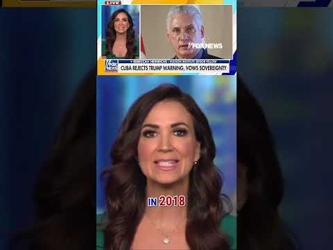 Cuban president DEFIANT as Trump pushes to make a deal #shorts #foxnews #cuba