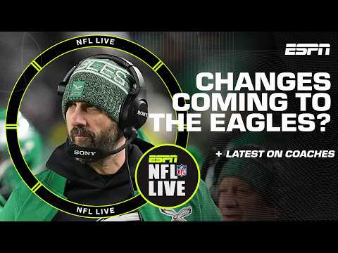 What changes could be coming to the Eagles’ coaching staff after loss to 49ers? | NFL Live