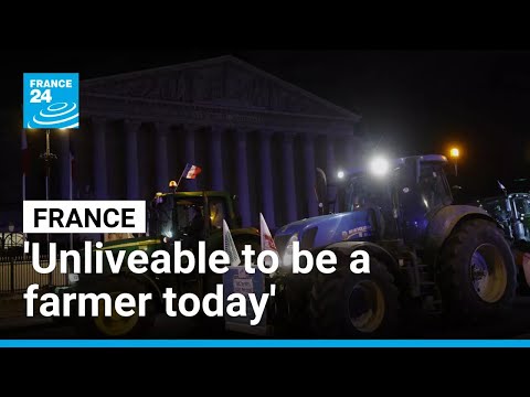 Protesters say ‘unliveable to be a farmer in France today’ as they condemn Mercosur deal