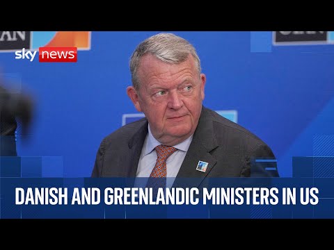 Foreign minister from Denmark and Greenland give press conference after meeting JD Vance