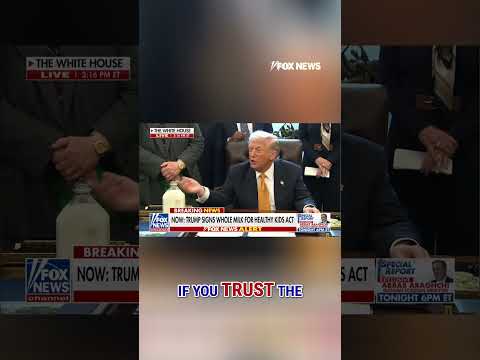GOT MILK?: President Trump does