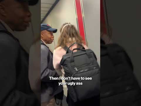 Eric Adams tells heckler ‘go f–k yourself’ as ex-NYC mayor gets booed at airport