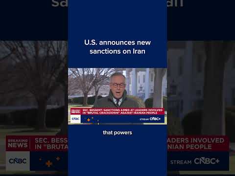 U.S. announces new sanctions on Iran
