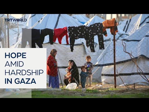 Displaced Palestinians struggle 2026 humanitarian crisis in Gaza