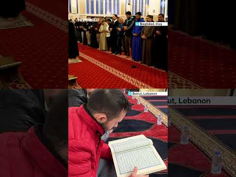 Muslims across parts of the world hold first Tarawih prayer