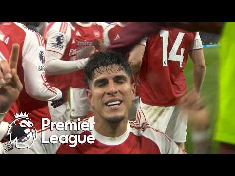 Piero Hincapie blasts Arsenal 2-0 ahead of Wolves | Premier League | NBC Sports