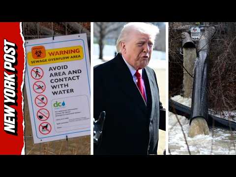 Trump Concerned Over ‘Poop Smell’ Caused by Potmac River Sewage Spill