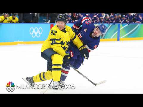 FULL OVERTIME: Team USA hockey outlasts Sweden in quarterfinal | Winter Olympics 2026 | NBC Sports