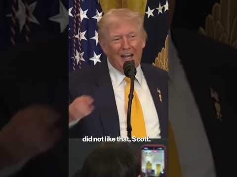 Trump Jokes That he ‘Fell in Love’ After Meeting Pardon Czar Alice Johnson #shorts