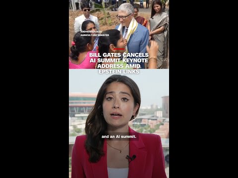 Bill Gates cancels AI summit keynote address amid Epstein links