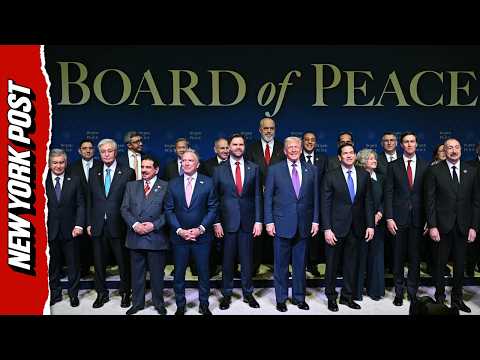 President Trump’s Board of Peace Poses for First Family Photo
