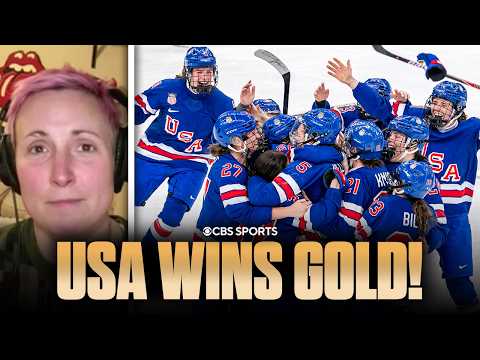 USA Women’s Hockey wins GOLD with Megan Keller’s OT game-winner vs Canada