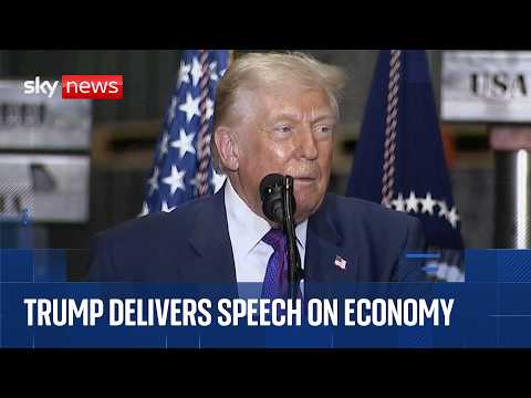 President Trump delivers remarks on U.S. economy