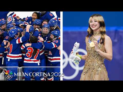 Every gold medal performance from Day 13 of the Milan Cortina Winter Olympics | NBC Sports