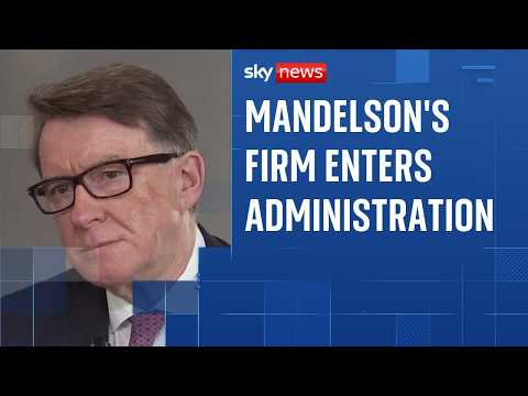 Peter Mandelson-founded lobbying firm Global Counsel collapsed into administration
