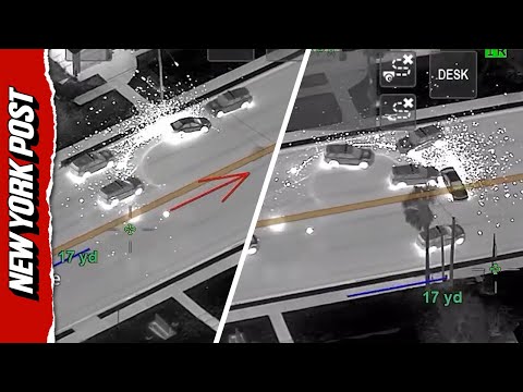 DRAMATIC Car Chase in Florida Ends With Sparks Flying