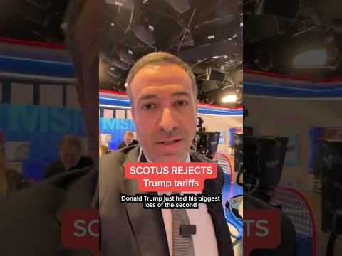 SCOTUS REJECTS Trump tariffs