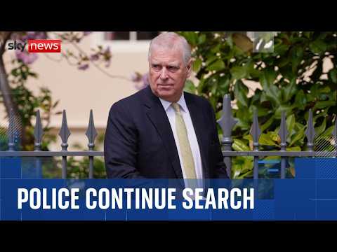 Andrew investigation: Police continue search at Royal Lodge