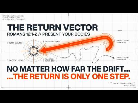 THE RETURN VECTOR–NO MATTER HOW FAR YOU GET AWAY, IT’S JUST ONE STEP BACK!