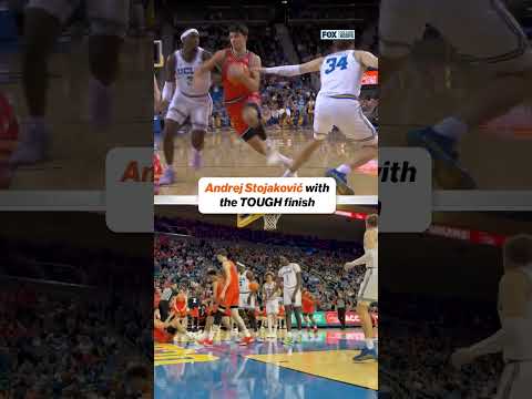 Stojaković was getting to the hoop no matter what 😤 Sponsored by @RamTrucks #RAMTrucks