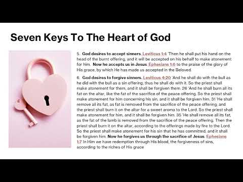 GOD ACCEPTS & FORGIVES–God Desires To Accept & Forgive Sinners