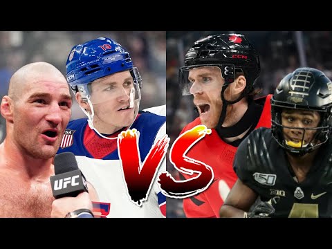 USA vs Canada Hockey For The GOLD, Sean Stickland Dominates UFC Headline, WR Rondale Moore Dead