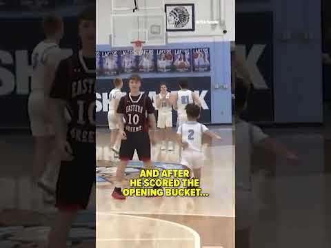 An awesome moment for Paulin and the Shakamak Lakers ❤️ #basketball