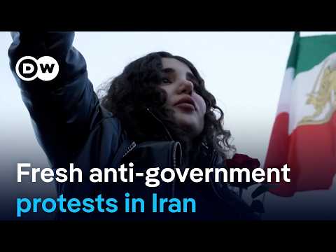 Fresh anti-government protests in Iran as Trump threatens attack | DW News
