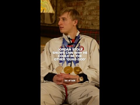 Jordan Stolz shows CNN why he could be the other ‘Quad God’