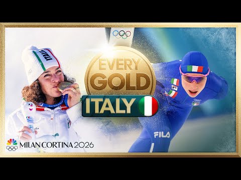 EVERY Italy gold medal from the Milan Cortina Winter Olympics | NBC Sports