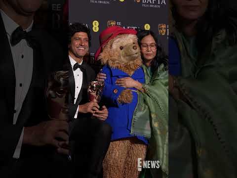 Paddington had quite the adventure at the #BAFTAs. 🥹 #awardsseason