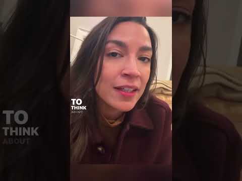 AOC fires back at critics of her gaffe-filled foreign policy speech #shorts