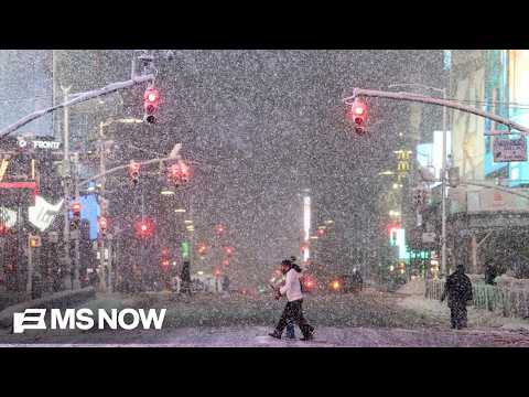 Powerful winter storm shuts schools, disrupts travel