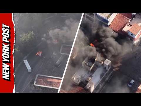 El Mencho Killed: Drone Captures Chaos As Cartel Violence Engulfs Puerto Vallarta