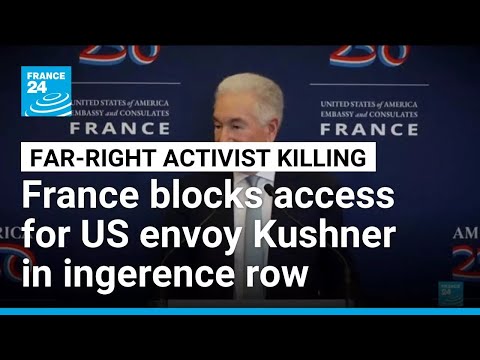 France to revoke US envoy’s government access after summons no-show • FRANCE 24 English