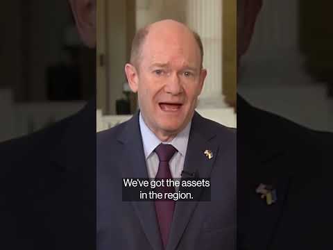 Sen. Coons: Could see Iran strike in “next day or two” #shorts #iran #trump #politics #middleeast