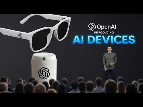 OpenAI’S New AI Devices Explained – AI Glasses, Speakers & More