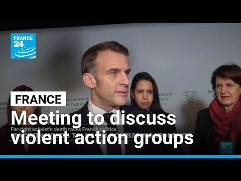 France: Emmanuel Macron holds talks on combating violence • FRANCE 24 English