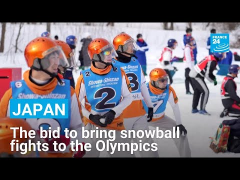 Japan: The snowball fight game vying to become an Olympic sport • FRANCE 24 English