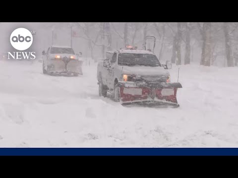 Millions dig out after record-breaking blizzard slams Northeast