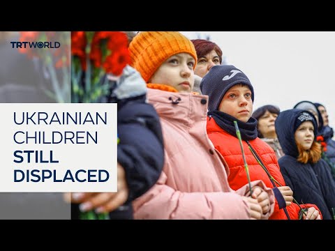 UNICEF says millions of Ukrainian children are still displaced abroad