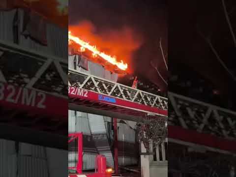 Footage Shows Aftermath of Russia’s Overnight 133-Drone Strike on Ukraine: Several Dead #shorts