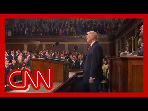 The opening 9 minutes of Trump’s State of the Union 2026