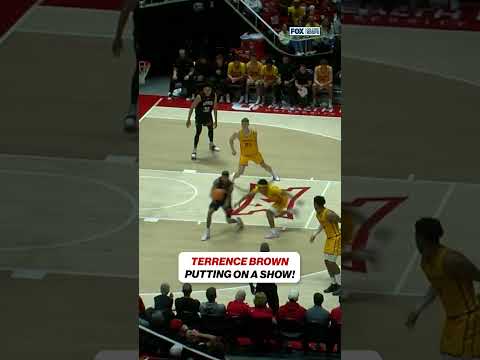 Terrence Brown have a night 🔥 #basketball