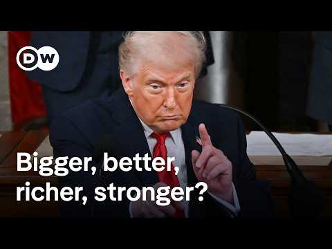 Key takeaways from Donald Trump’s State of the Union address | DW News