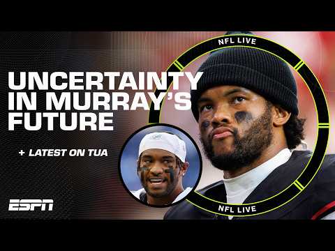 Booger McFarland says Kyler Murray’s trade market is SMALL 🗣️ + A.J. Brown departing⁉️ | NFL Live