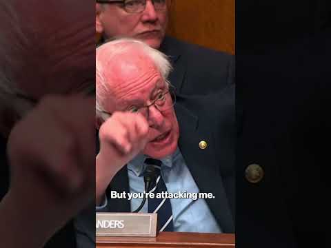 Mullin and Sanders get into verbal tussle during confirmation hearing for Surgeon General #shorts