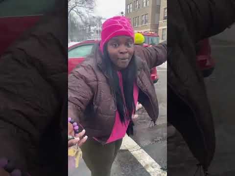 Newark Residents Confront ICE Following Multi-Car Crash Caused During Pursuit #shorts